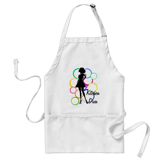 Disco Diva Adult Apron (Front)