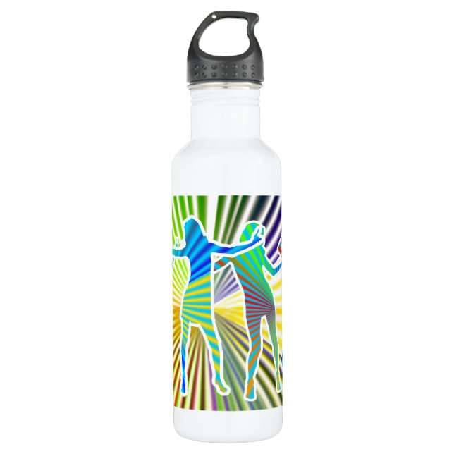 Disco Divas Water Bottle (Front)