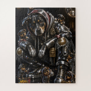 Disco Dog & Mini Me Crew Jigsaw Puzzle