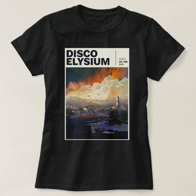 Disco Elysium Essential T Shirt (Design Front)