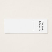 Disco Fever Bookmark (Back)