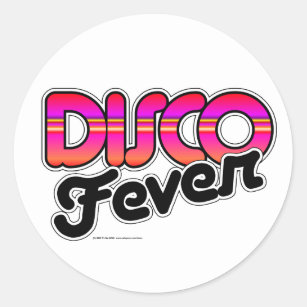 Disco Fever' Sticker