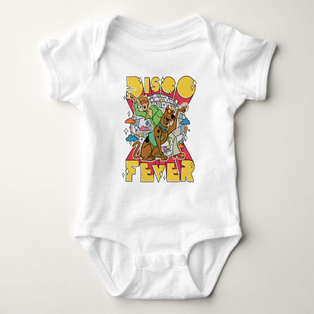 Disco Fever with Scooby and Shaggy Baby Bodysuit (Front)