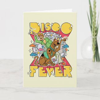 Disco Fever with Scooby and Shaggy Card