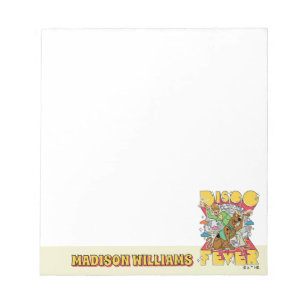 Disco Fever with Scooby and Shaggy Notepad