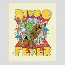 Disco Fever with Scooby and Shaggy Poster