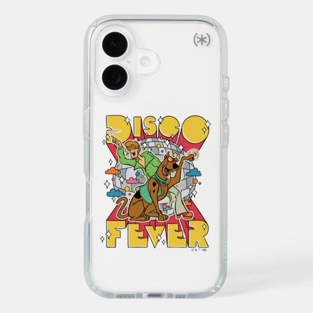 Disco Fever with Scooby and Shaggy Speck iPhone Case (Front)