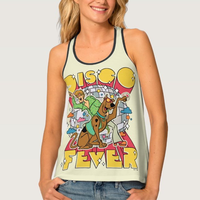 Disco Fever with Scooby and Shaggy Tank Top (Front)