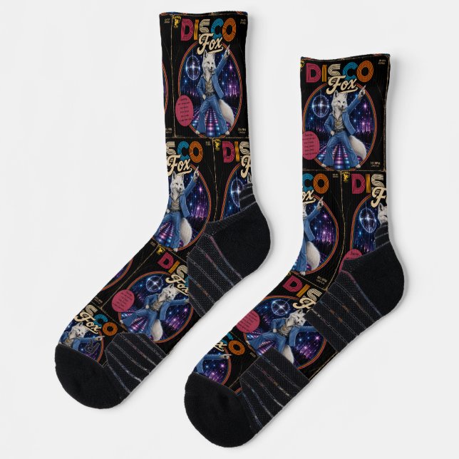 Disco Fox Socks (Left)