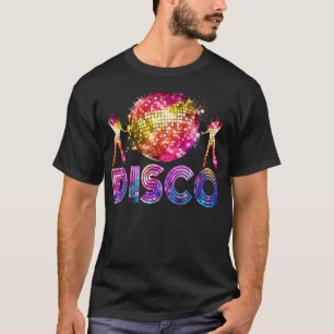 Disco Funny 70S Vintage Retro Theme Dancing Queen T-Shirt