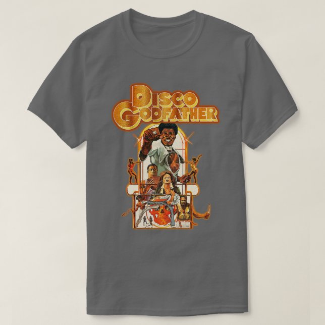 Disco Godfather T-Shirt (Design Front)