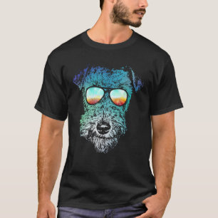 Disco Groovy Welsh Terrier  Dog Gift  for Men Wome T-Shirt