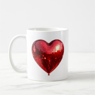 Disco Heart Mug