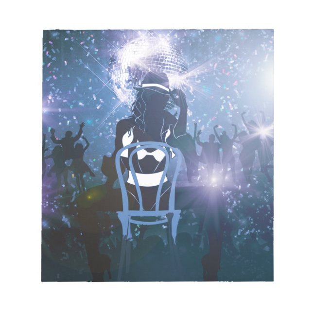 Disco Heartbeat Notepad (Front)