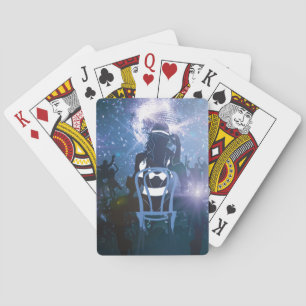 Disco Heartbeat Poker Cards