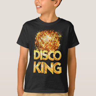 Disco King - Seventies Costume Disco Ball Vintage T-Shirt