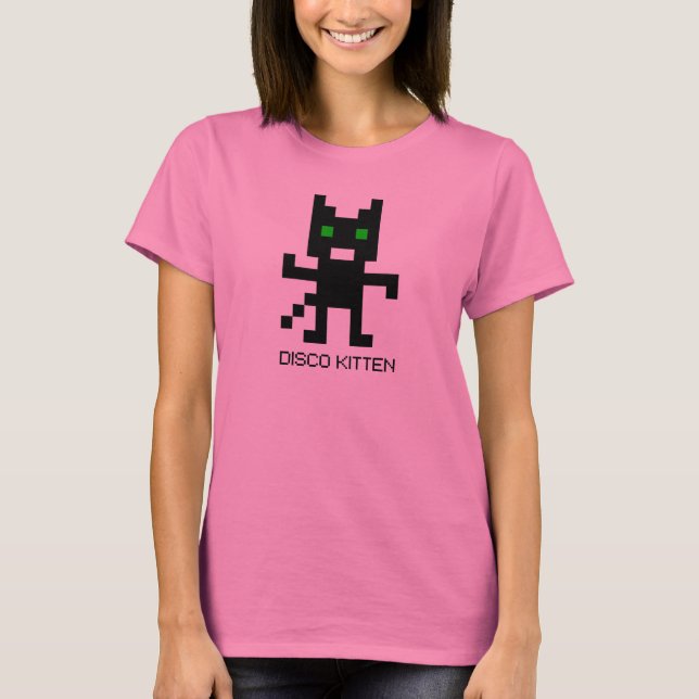 Disco Kitten T-Shirt (Front)