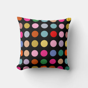 Disco Lights Throw Pillow