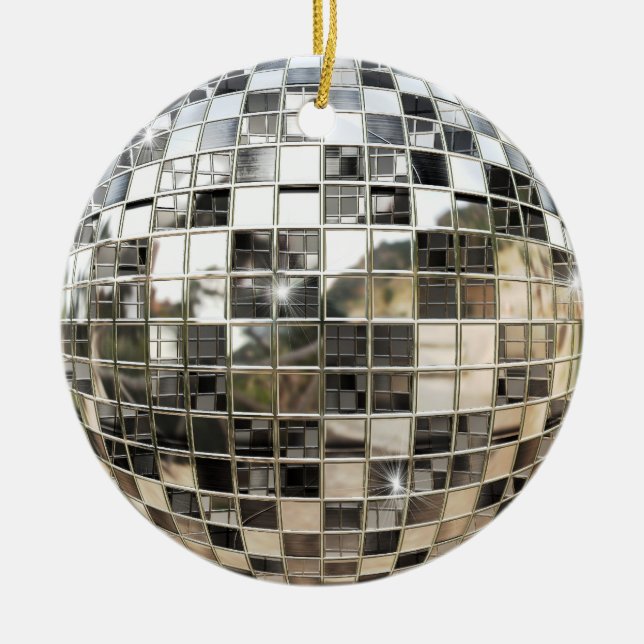 Disco Mirrorball Ornament (Front)