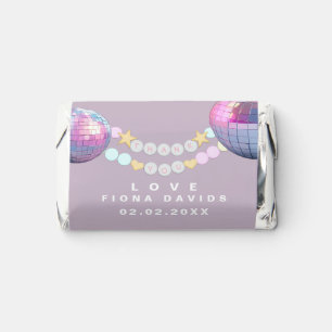 Disco Mom baby shower Hershey's Miniatures