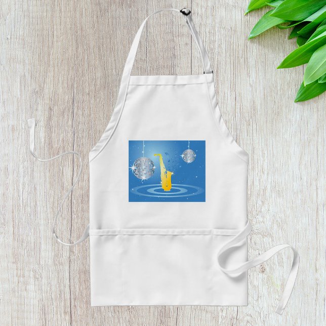 Disco Music  Adult Apron (Creator Uploaded)