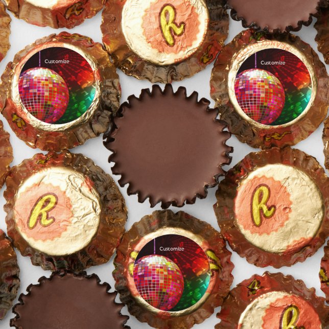 Disco Night Retro 70's Disco Ball  Reese's Peanut Butter Cups (Assorted)