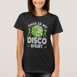 Disco Outfit Men Women, 80s & 70s Costume This Is T-Shirt