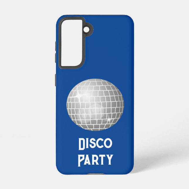 Disco Party Funny Disco Ball Phone Samsung Galaxy Case (Back)