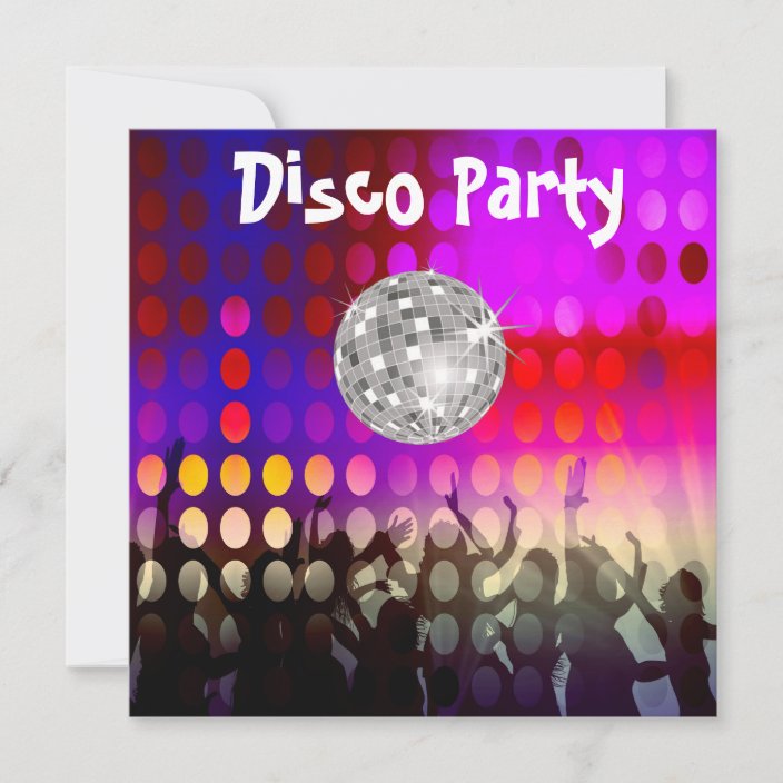 Disco Party invitation | Zazzle.com