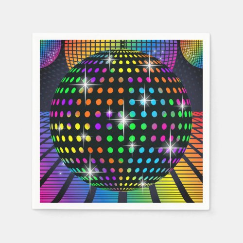 Disco Party Napkin