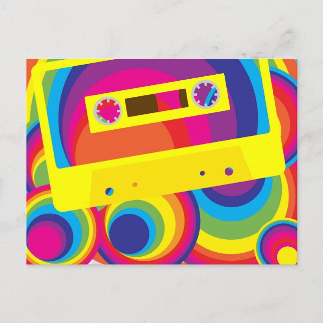 Disco Party Postcard (Front)