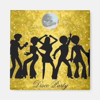 Disco Party Save the Date Magnet