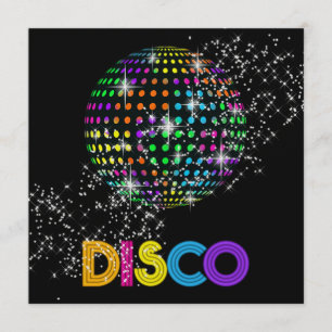 DISCO Party - SRF Invitation