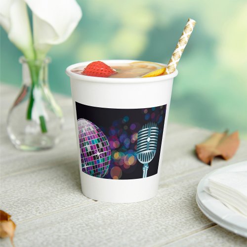 Disco Performance Paper Cups