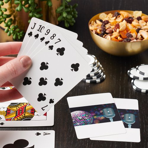 Disco Performance Playing Cards
