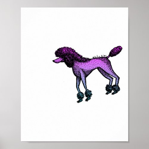 Disco Poodle  Poster