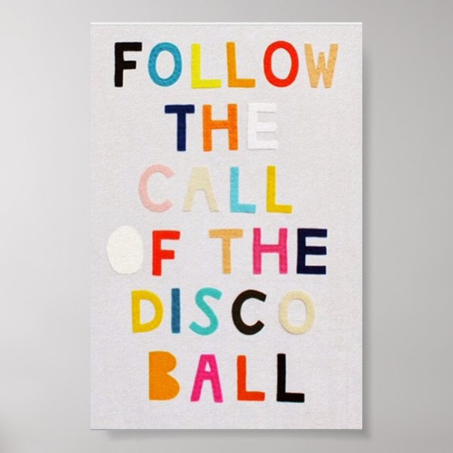 Disco Poster (Front)
