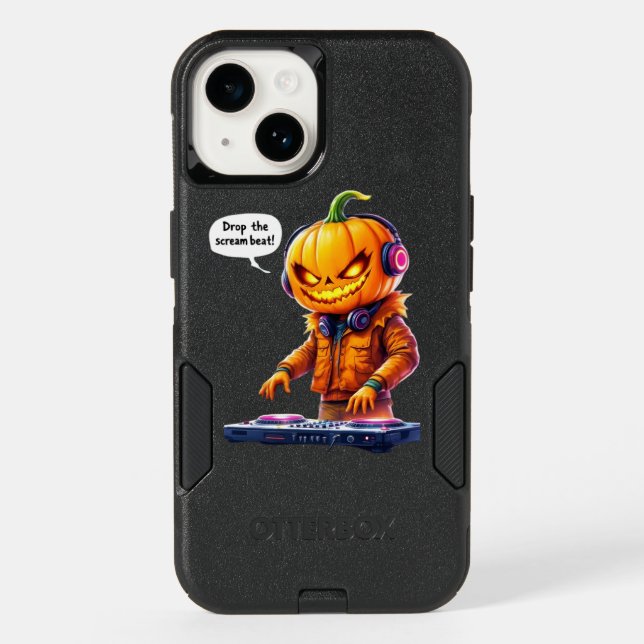  Disco Pumpkin, Halloween, author Natasha Us   Otterbox iPhone Case (Back)