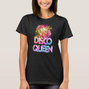Disco Queen 70's Disco Themed Vintage Seventies C T-Shirt