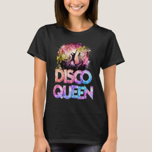 Disco Queen 70's Disco Themed Vintage Seventies T-Shirt