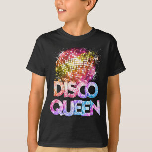 Disco Queen - 70's Disco Themed Vintage Seventies T-Shirt