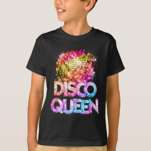 Disco Queen - 70's Disco Themed Vintage Seventies T-Shirt