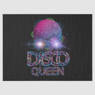 Disco Queen - 70's Disco Themed Vintage Seventies Tissue Paper