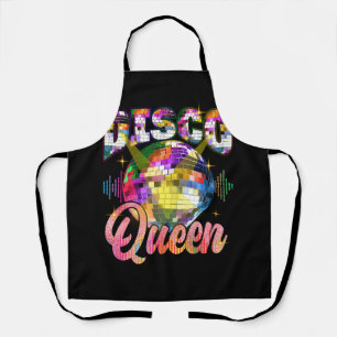 Disco Queen 70s Themed Dancing Seventies Ball Cost Apron
