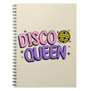 Disco queen notebook