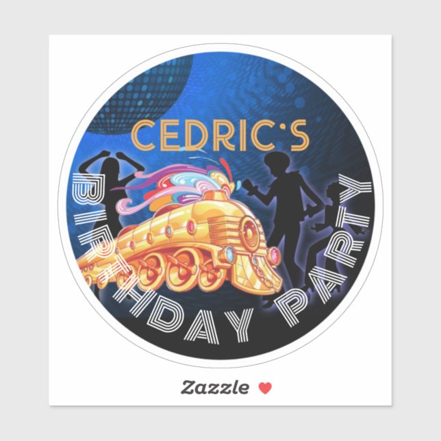 DISCO, RECORD LABEL, 70'S,  STICKER (Sheet)