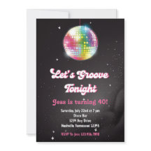 Disco Retro 70s Dance Party