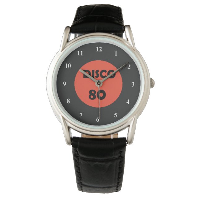 Disco Retro Music Dance Watch (Front)