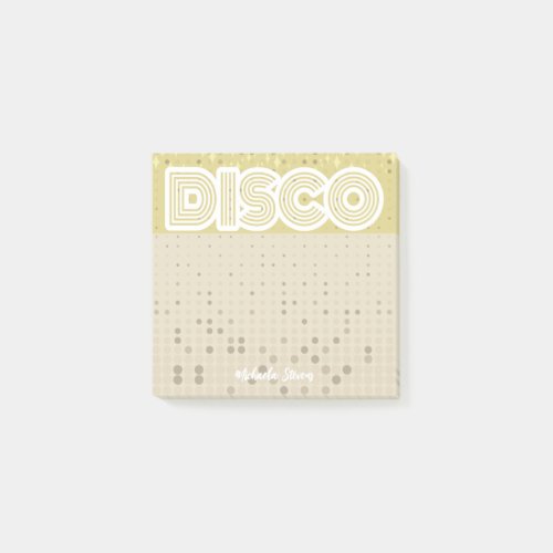 disco retro notes