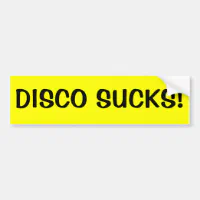 Disco Sucks! - Disco - Sticker